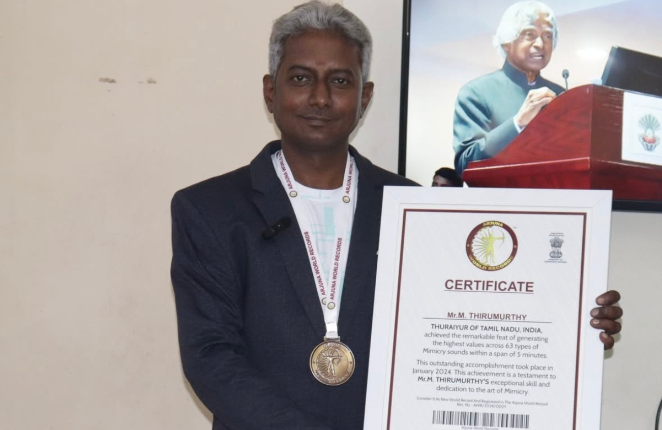 Mimicry Maestro: Thirumurthy’s