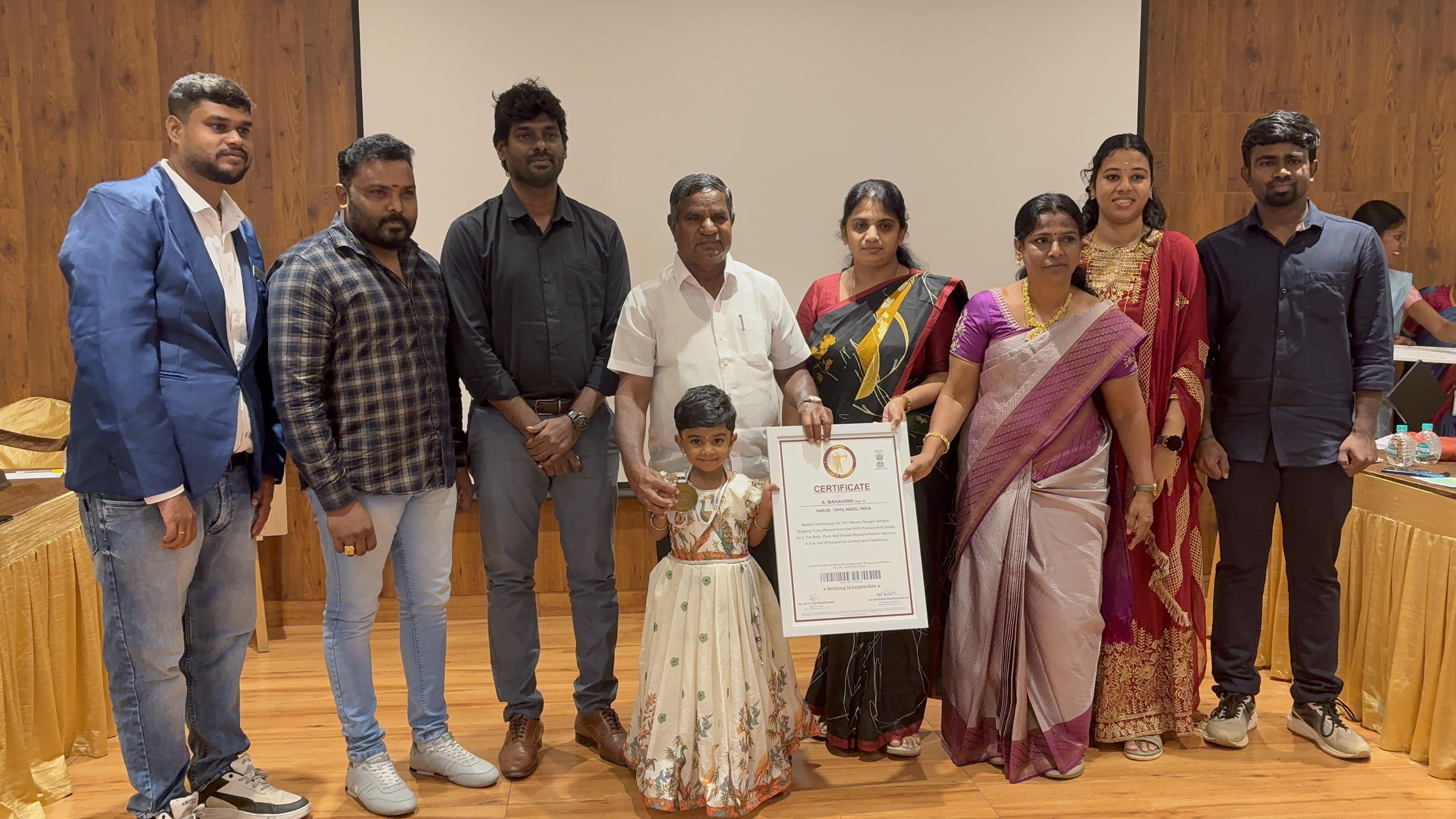 Youngest Skating Endurance Milestone Achieved